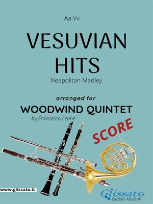 cover image of Vesuvian Hits --Woodwind Quintet SCORE